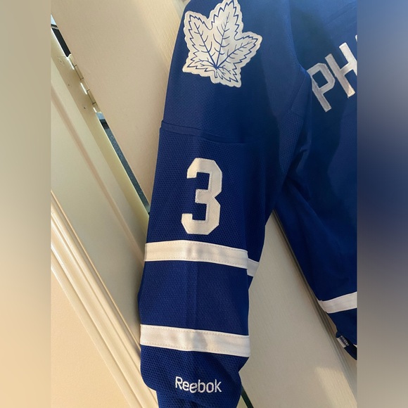 Maple Leafs Phaneuf #3 Reebok Jersey Youth S/M - Picture 9 of 9